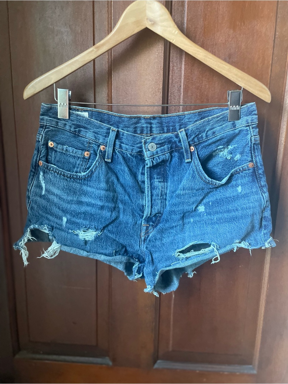 Levi's 501 women's size 29 denim shorts